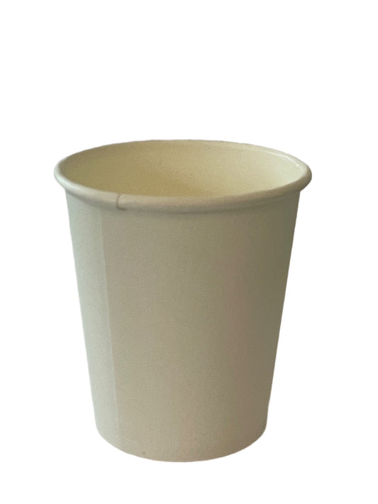4oz Single Wall White Paper Cup - 1000